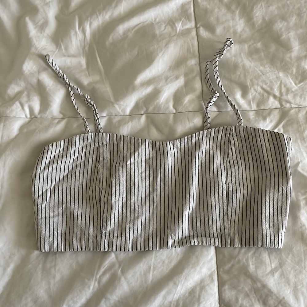 Brandy Melville Striped Bralette Top